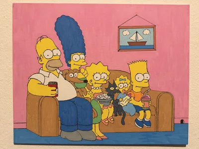 Simpsons family