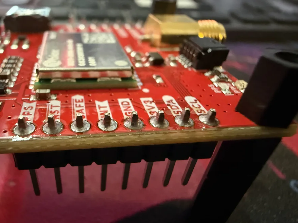 solder closeup